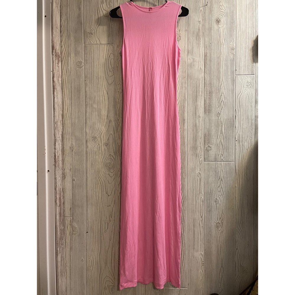 SKIMS SLEEVELESS LONG DRESS SIZE LARGE
